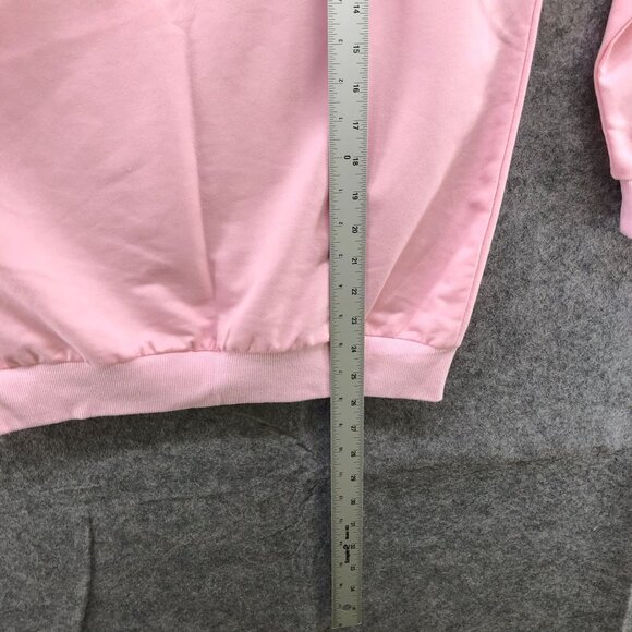 BTS K-Pop Sweatshirt Size Medium M Pink Graphic Lightweight Pullover Crewneck - Picture 9 of 9